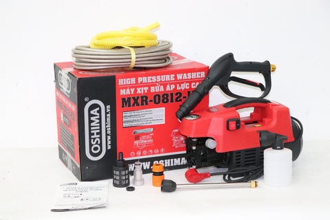 Máy xịt rửa OSHIMA MXR-0812-K3 2.5kW Đỏ
