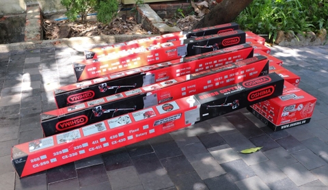 Máy cắt cỏ Oshima 430 1.25KW Đỏ-đen 2 thì (rời, chết)