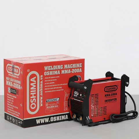 Máy hàn OSHIMA MMA-200A 7.1KVA Đỏ