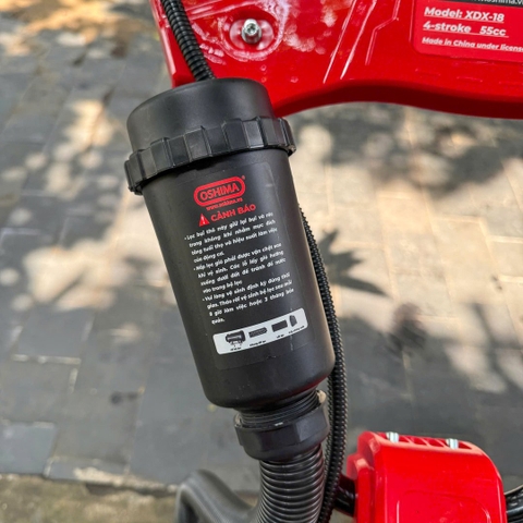 Máy xới đất OSHIMA XDX-18 4.0HP Đỏ