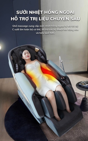 Ghế massage Queen Crown QE 66 Pro