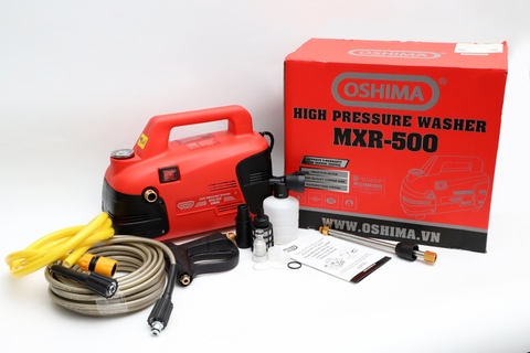 Máy xịt rửa Oshima MXR500 2.5kW Đỏ Điện 1 pha