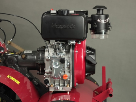 Máy xới đất 2 cầu trước Huspanda HCT186D (Động cơ dầu 186FA)