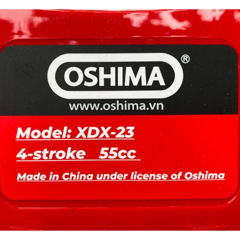 Máy xới đất OSHIMA XDX-23 4.0HP Đỏ