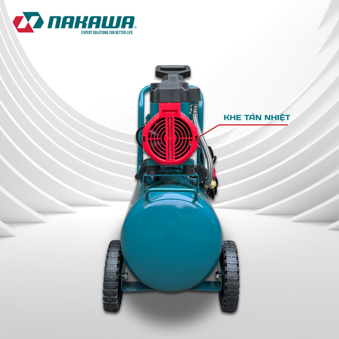 Máy nén khí không dầu, tốc nhanh, siêu êm NAKAWA NK-18H32L - 32 lít
