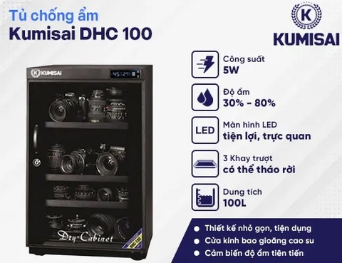 Tủ chống ẩm Kumisai DHC 100