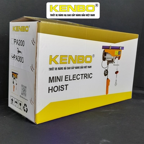 Tời điện KENBO PA300 30m 120-240kg 220V