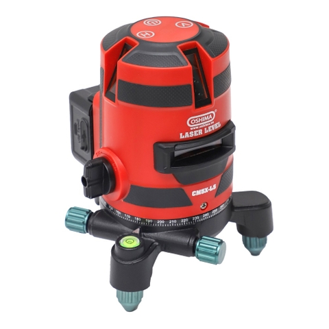 Máy cân mực Oshima CM5X-LS Đỏ Pin lithium