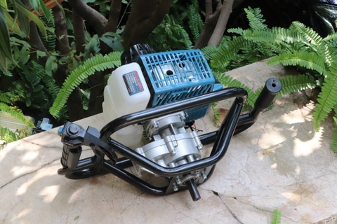 Máy khoan đất Mitsukaisho 2PS 2.2kW Xanh-đen 2 thì (không mũi)