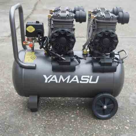 MÁY NÉN KHÍ SẠCH YAMASU NKS4.0HP-50L GIẢM ÂM KHÔNG DẦU