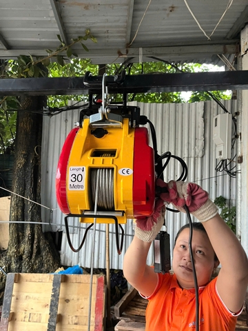 Tời điện SANKYSU SK500 500kg 30m 220V