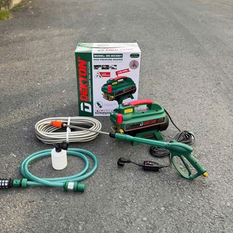 Máy rửa xe chỉnh áp 1350W Dekton DK-RX3001