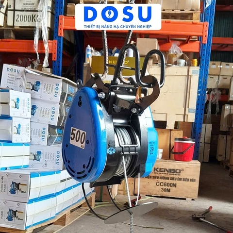 Tời điện DOSU SK160 160kg 30m 220V nhanh
