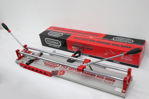 Bàn cắt gạch đẩy tay OSHIMA BCG-800R Bạc