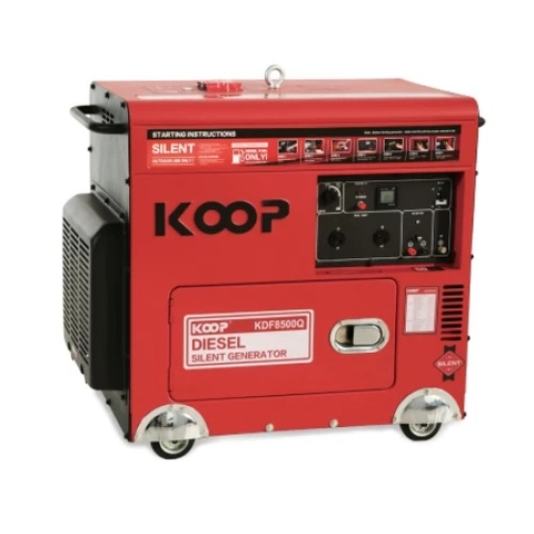 Máy Phát Điện Chạy Dầu 5Kw Koop KDF7500Q
