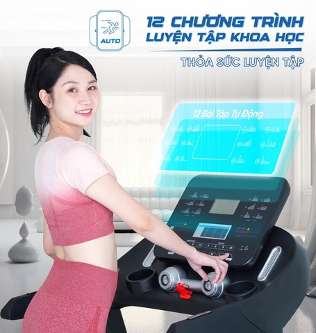 Máy chạy bộ Queen Crown QS588