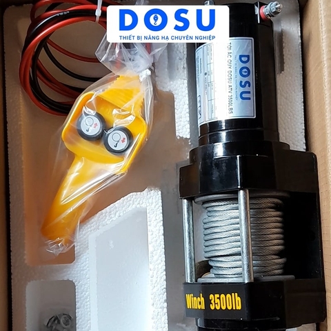 Tời ắc-quy DOSU ATV3500LBS 24V 1587kg 8m