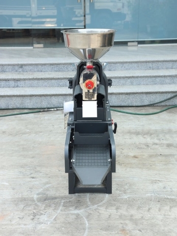 Khung, cối xát nghiền gạo Huspanda HNF-690IS (Pulley đảo chiều - Không motor -  Không Sàng lọc sạn rung )