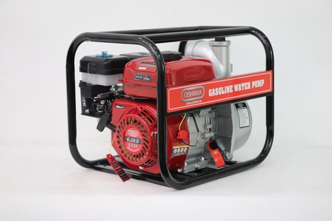 Máy bơm nước Oshima NEW OS30 6.5HP Đỏ-đen 4 thì 3"