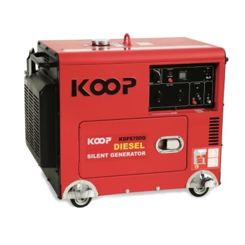 Máy Phát Điện Chạy Dầu 5Kw Koop KDF6700Q