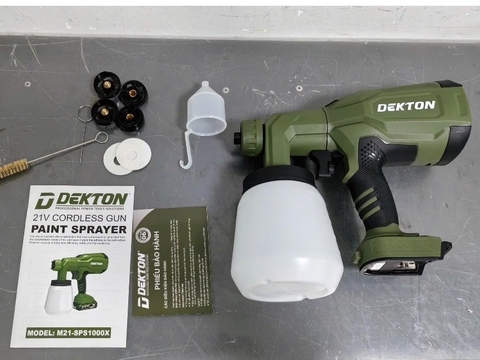 Thân máy phun sơn 21V Dekton M21-SPS1000X