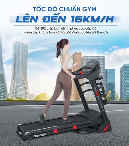 Máy chạy bộ Queen Crown QS592