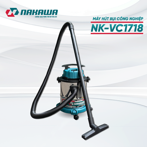 Máy hút bụi công nghiệp NAKAWA NK-VC1718 (1.7Kw-18L)