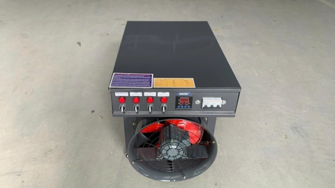 Máy sưởi công nghiệp 30KW dùng điện, diện tích sưởi 300m2
