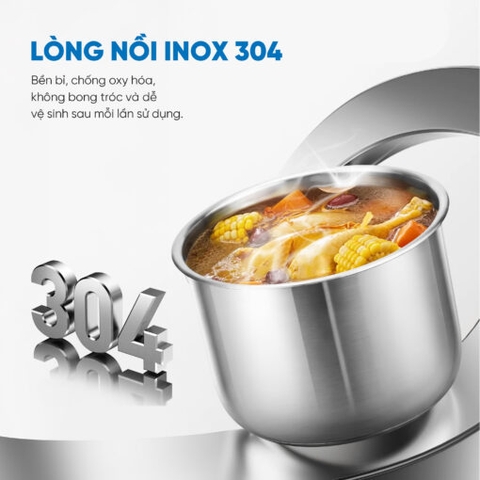 Nồi áp suất điện KALITE KPC6001, Hầm nhanh mềm nhừ, 12 chế độ nấu tự động