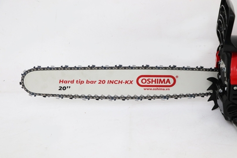 Cưa xích OSHIMA CX-5801 58cc Đỏ-đen