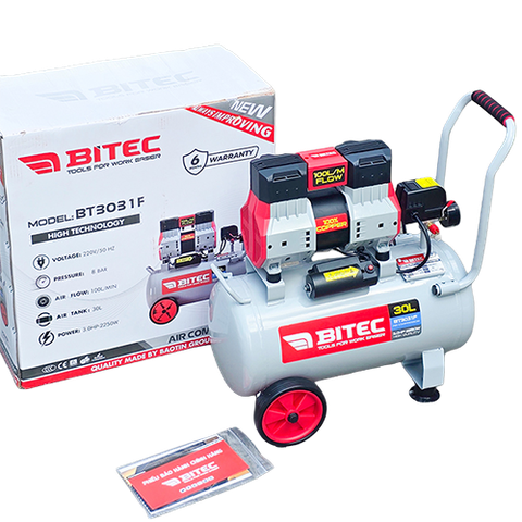Máy nén khí không dầu (30L) BITEC BT3031F