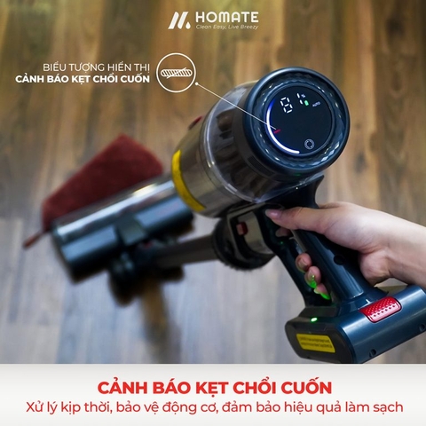 Máy hút bụi không dây HOMATE M550D