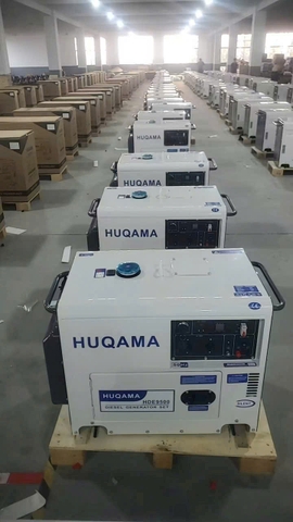 Máy Phát Điện Chạy Dầu Huqama HDE9500 (7.5 - 8.0KW)