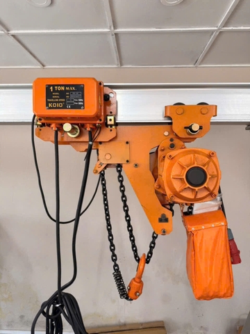 Pa lăng xích điện di chuyển KOIO ưu việt 1Tx9m 380V