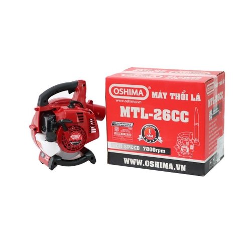 Máy thổi lá OSHIMA MTL26cc 700W Đỏ 2 thì