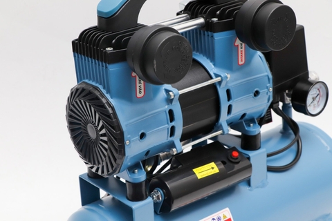 Máy nén khí Mitsukaisho 12-1.5 1.5HP Xanh dương Điện 1 pha (Không dầu,nhanh,dây đồng)