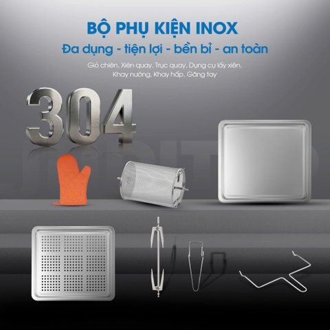 Nồi chiên hơi nước Kalite Jupiter Pro – Công nghệ hơi nước 3S siêu tốc, dung tích lớn 18L