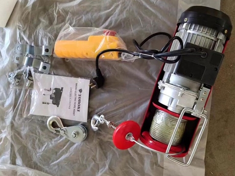 Máy tời TOBOKI TK1200/25 2100W 600/1200KG 15/25m