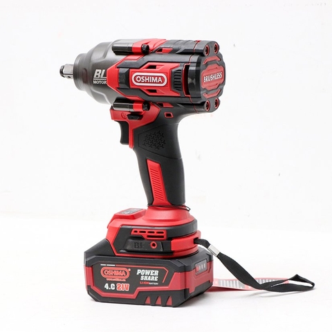 Mở bu lông pin lithium Oshima MBL21V-NG800N-D1 (Thân máy)