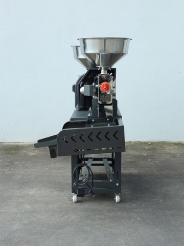 Bộ máy xát nghiền gạo Huspanda HNF680I (Motor HPN3000 - Sàng lọc sạn rung) Cối xát nghiền Inox