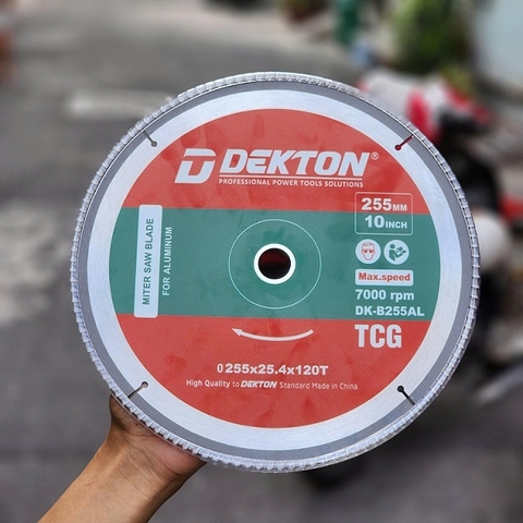 Lưỡi cắt nhôm 255mm Dekton DK-B255AL ( 120 răng )