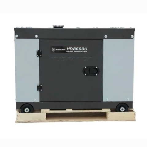 Máy Phát Điện Chạy Dầu 7Kw Huspanda HD8600S (Máy dầu giảm âm)