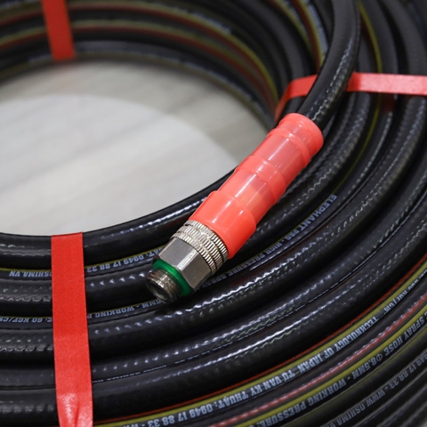 Ống nhựa PVC ELEPHANT Pro 8.5mm x 50m Đen