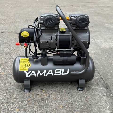 MÁY NÉN KHÍ YAMASU NKS1.5HP-12L GIẢM ÂM KHÔNG DẦU