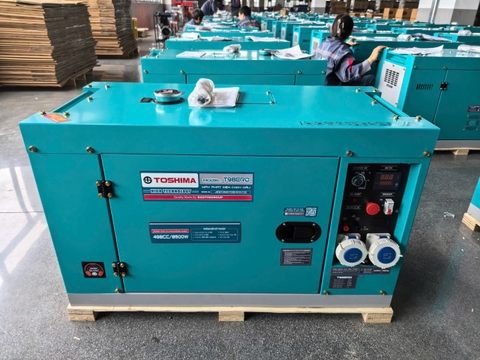 Máy Phát Điện Chạy Dầu 8KW Toshima T98ERD