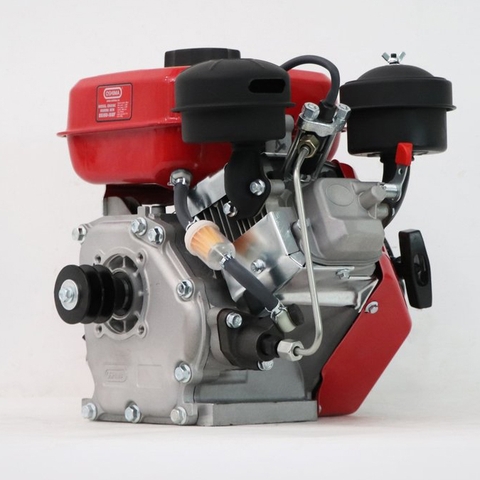 Động cơ nổ OSHIMA New OS160-168F 3.3HP Đỏ (Dầu)