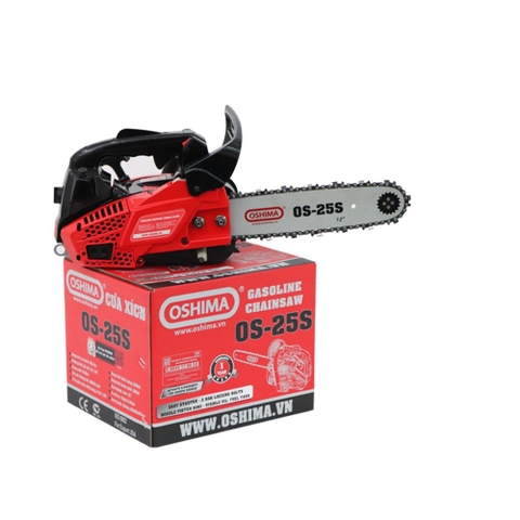 Cưa xích Oshima OS-25S 25cc Đỏ 2 thì
