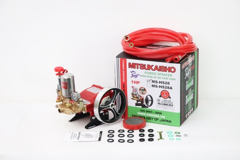 Đầu phun áp lực chất lỏng MITSUKAISHO MS-HS28 1.0HP Đỏ