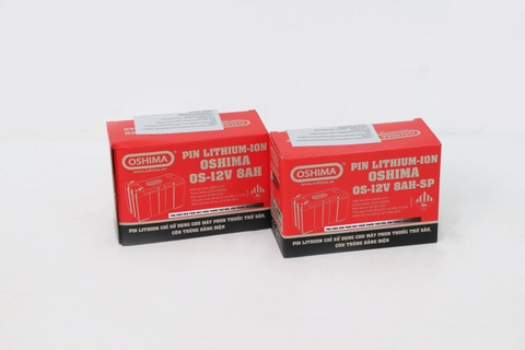 Pin lithium OSHIMA PRO-12V8Ah-SP