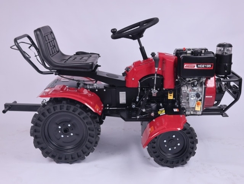 Máy cày bừa đa năng Huspanda HDZ195 (Estart - 15HP)